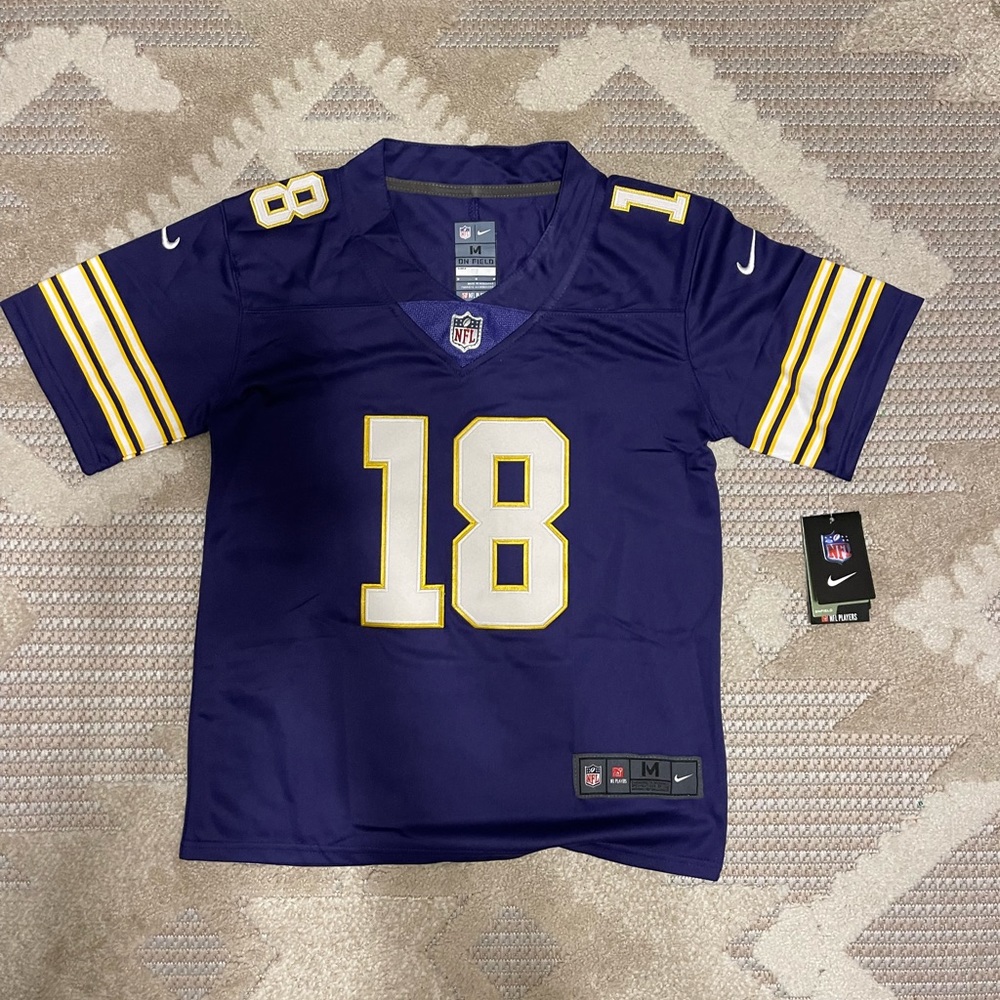 Youth Vikings Jefferson Jersey